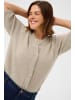 KAFFE curve Strickjacke KCemilia Regular fit in Feather Gray Melange