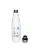Mr. & Mrs. Panda Thermosflasche Big Einheit mit Spruch in Weiß
