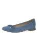 Caprice Ballerinas in Blau