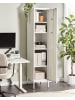 Beliani Büroschränke FROME in Weiß - (W) 38 x (H) 185 x (L) 50 cm