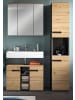 Inn.Furn Badmöbel-Set Eiche, grau 3-teilig 133 cm, Komplettset mit Soft-Close