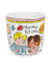 Blond Amsterdam Cappuccino-Becher Große Liebe in Bunt - 500 ml