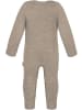 Normani Outdoor Sports 2er Pack Baby Merino Strampler Tangoio in Beige/Rosa