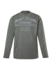 Men Plus Kurzarm T-Shirt in dunkelgrün