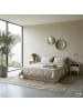 home24 home24 Nachtkommode aus massivem Eichenholz und MDF im skandinavischen Stil in Beige
