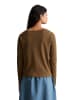 Marc O'Polo DENIM Pointelle-Cardigan slim in Umbra Brown