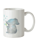 Mr. & Mrs. Panda Kindertasse Elefant Seifenblasen ohne Spruch in Weiß