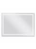 relaxdays Badspiegel "Light" - (B)80 x (H)60 cm
