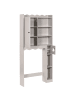 Beliani Waschbeckenunterschrank PENON in Beige - (W) 80 x (H) 165 x (L) 20 cm
