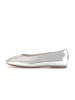 Gabor Elegante Ballerinas in silber