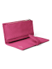 Lazarotti Bologna Leather Geldbörse Leder 20 cm hot pink