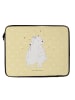 Mr. & Mrs. Panda Notebook Tasche Eisbär Umarmen ohne Spruch in Gelb Pastell