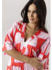 Aniston SELECTED Maxikleid in rot-weiß-rosa
