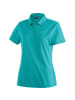 Maier Sports Ulrike Da-Polo 1/2 Arm in Hellblau354