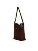 BAGmori Schultertasche in Braun