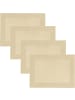 Erwin Müller Tischset 4er-Pack Lissabon in beige