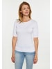 usha BLUE LABEL Damen T-Shirt in WEISS