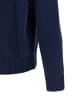 POLO RALPH LAUREN Blau Leinen Strickjacke