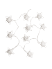 Butlers LED-Lichterkette STAR LIGHTS in Silber