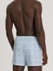 Hanro Boxer Fancy Jersey in blue tile print