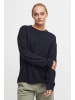 Oxmo Strickpullover OXMilla in Dunkelblau