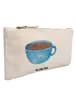 Mr. & Mrs. Panda Schminktasche Kaffee Tasse ohne Spruch in Weiß