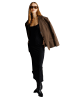 Alexa Dash Kleid in Schwarz