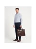 Greenburry Newport Aktentasche Leder 39 cm Laptopfach coffee