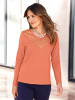 WITT WEIDEN Langarm-Shirt in papaya