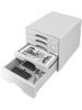 Leitz Schubladenbox Plus 5 Schubladen Polystyrol grau