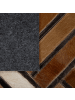 Beliani Kurzflor TEKIR in Braun - (W) 140 x (H) 1 x (L) 200 cm