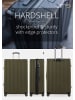 Hauptstadtkoffer Q-Damm - Großer Koffer Hartschale XL Trolley, TSA, 68cm, 4 Rollen, 133 L in Avocado