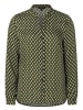 More & More Viskosebluse in little pattern print green