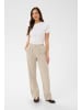 SAINT TROPEZ Casual Hose ElmikoSZ Lockere Passform in Toasted Coconut Ice Stripe