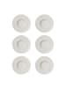Villeroy & Boch 6er Set Pastateller Manufacture Rock ø 28.0 cm weiß in weiß