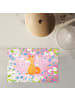 Mr. & Mrs. Panda Puzzle Einhorn Wunsch ohne Spruch in Rot Pastell