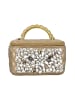 faina Women Handbag in Gold