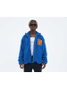 Megaman Fleecejacke Money Oversize in Blau