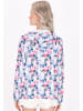 IZIA Women Jacket in Offwhite Multicolor