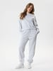 TWO SOON Sweatshirt in Light Grey Melange