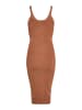 NAEMI Damen Kleid in Braun Melange