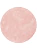 Pergamon Kinder Super Soft Fellteppich Pearl Kids Rund in Rosa