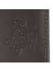 oxmox Leather Geldbörse RFID Schutz Leder 11 cm braun-turtle 2.0