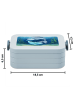 Mr. & Mrs. Panda Frischhaltedose Walfisch Thunfisch Design ohne ... in Blau Pastell
