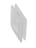 Wenko WC-Bürste ZALANA mit Silikonkopf in Weiß, (B) 9,8 x (H) 35,5 x (L) 4 cm