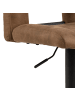 ebuy24 Barhocker Syra Hellbraun 2er Set