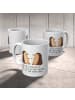 Mr. & Mrs. Panda Kindertasse Igel Liebe mit Spruch in Weiß