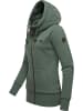 ragwear Sweatjacke Neska Zip in Pine Green23