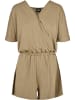 Urban Classics Urban Classics Damen Ladies Short Modal Jumpsuit in khaki