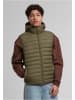 Urban Classics Urban Classics Basic Light Weigh Vest With Hood in darkolive
